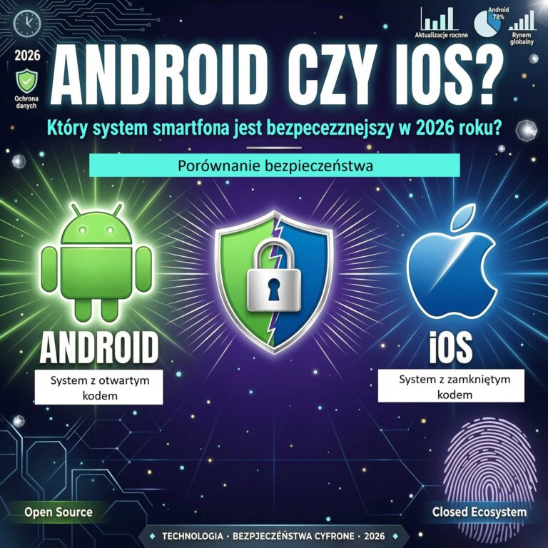Android czy iOS — który system smartfona jest bezpieczniejszy