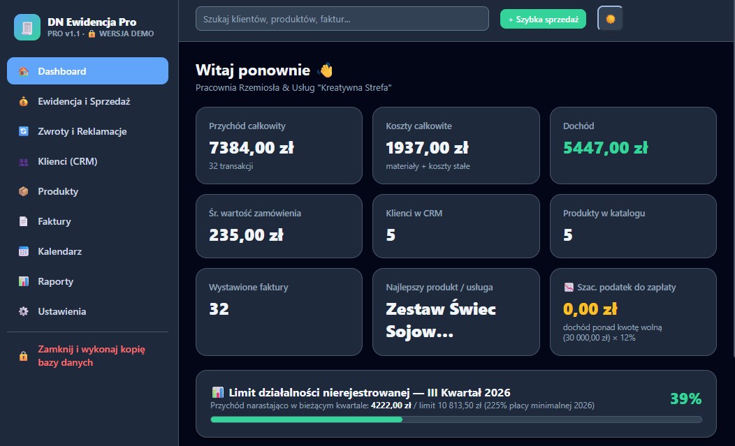 DN-Ewidencja-Pro-program-do faktur-2026-pro
